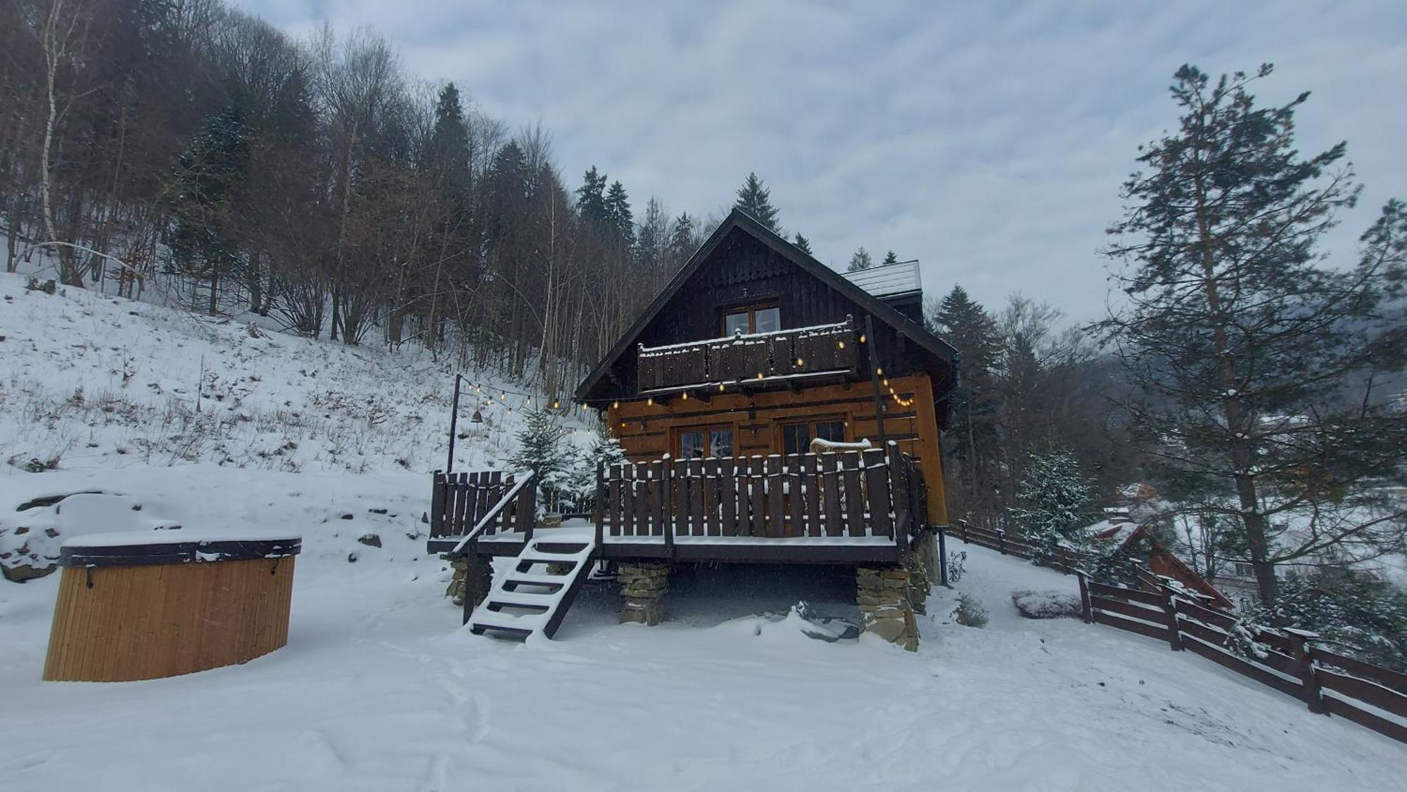 Domek Na Cuplu - Opcjonalnie Balia Jacuzzi Szczyrk Luaran gambar